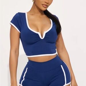 You Got Served Active Top - Midnight Blue